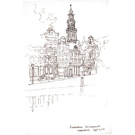 Westerkerk sketch